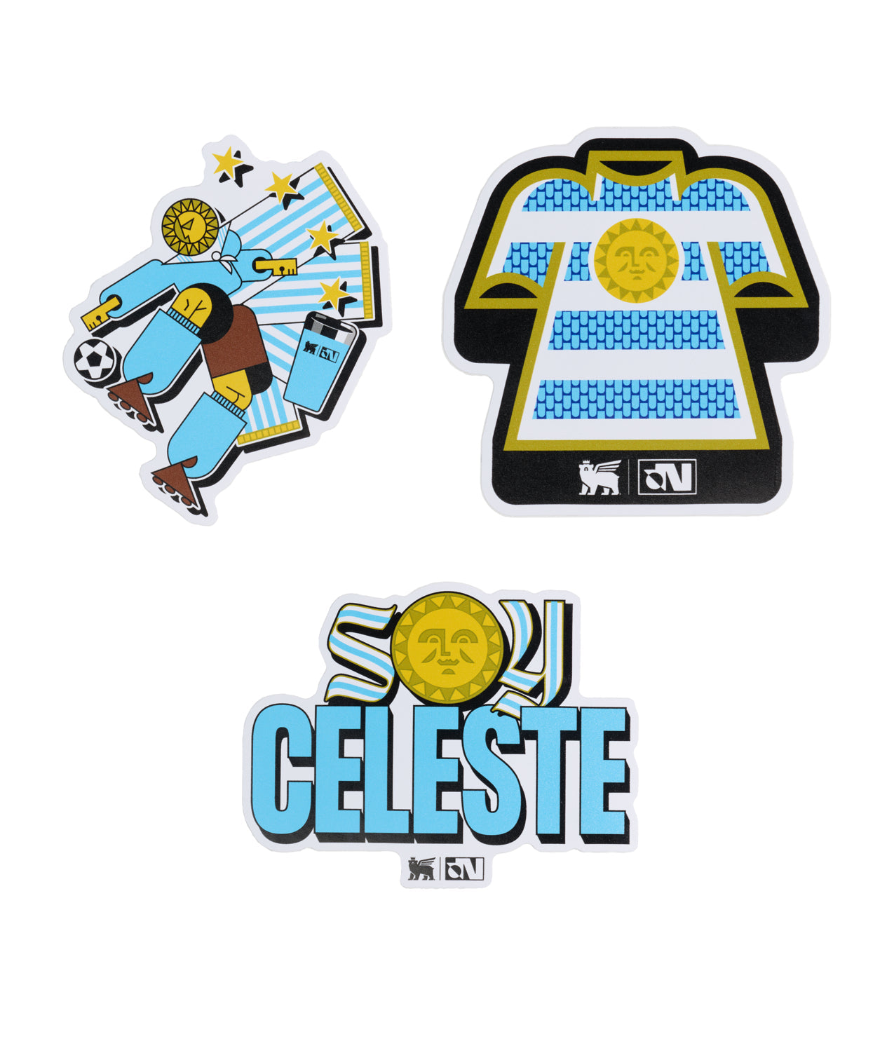 Stanley 1913 x Uruguay Fútbol Artist Sticker Pack