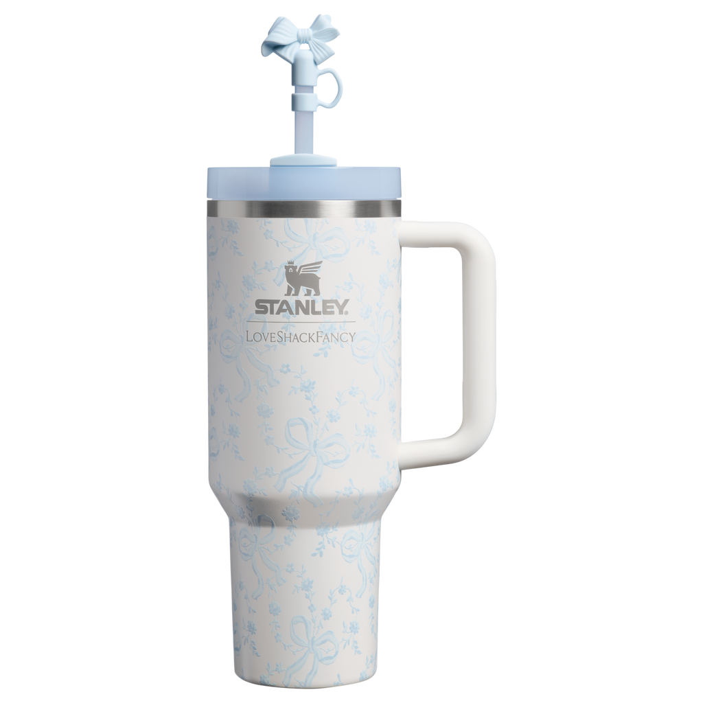 Stanley 1913 x LoveShackFancy Holiday Quencher® H2.0 FlowState™ Tumbler | 40 OZ