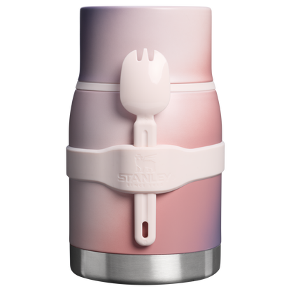 Adventure To-Go Food Jar + Spork | 24 OZ